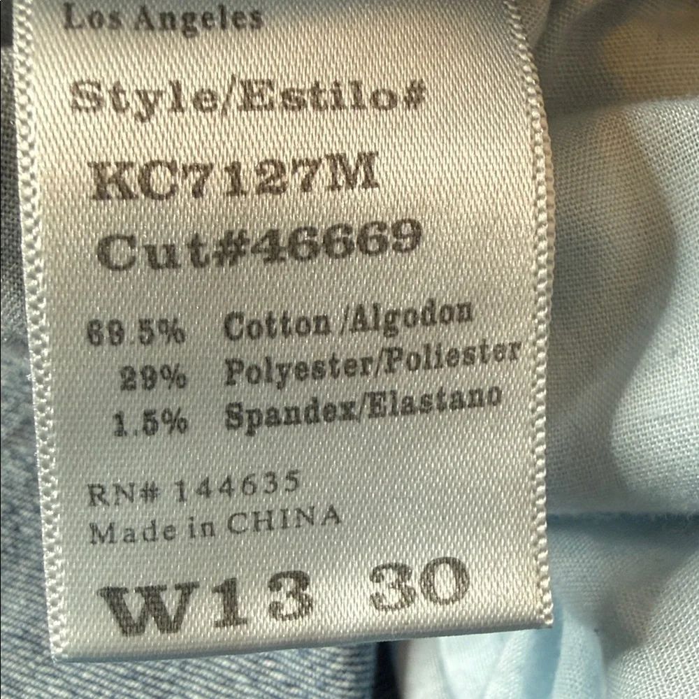 KanCan Women's Classic Indigo Straight Leg Jeans - Picture 6 of 9